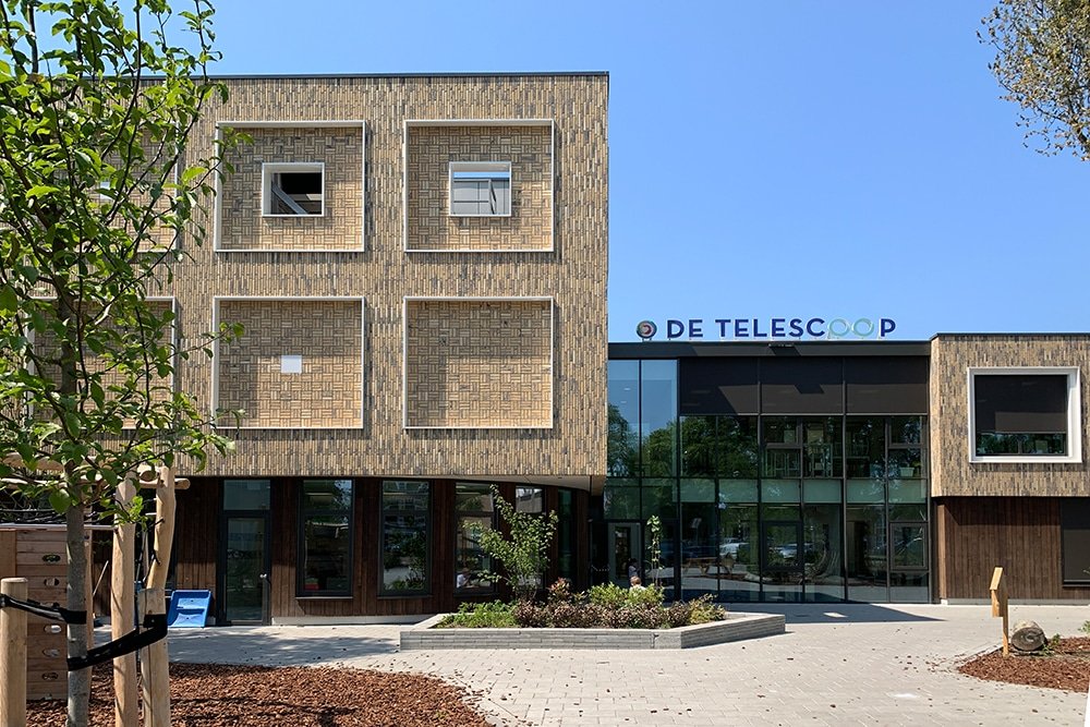 12 telescoop voorburg IKC Heeswijk school spring architecten exterieur gevel en ingang bewerkt